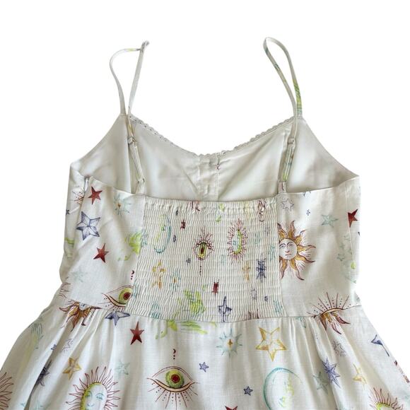 We’re All Pretty Girls In My Orbit Galaxy Print Mini Dress Women’s Size Large - Picture 10 of 12